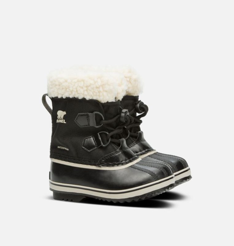 Botas Nieve Sorel Niños - Childrens Yoot Pac™ Nylon Negras - 54360-UGXP